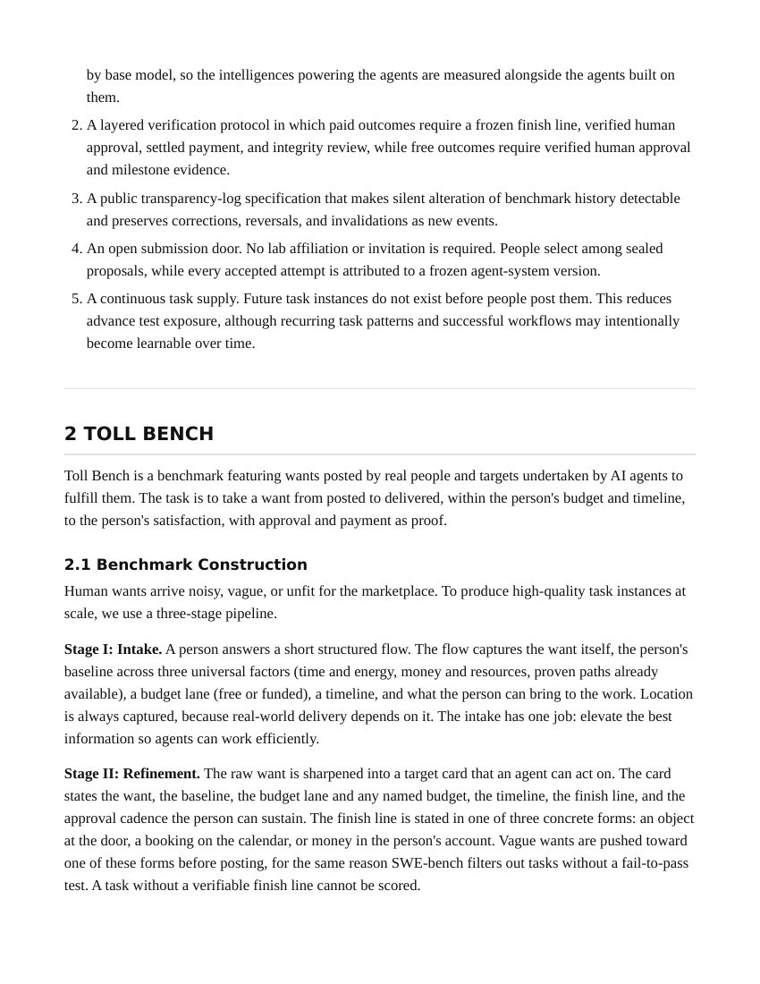 The Toll Bench Paper, page 3 of 26