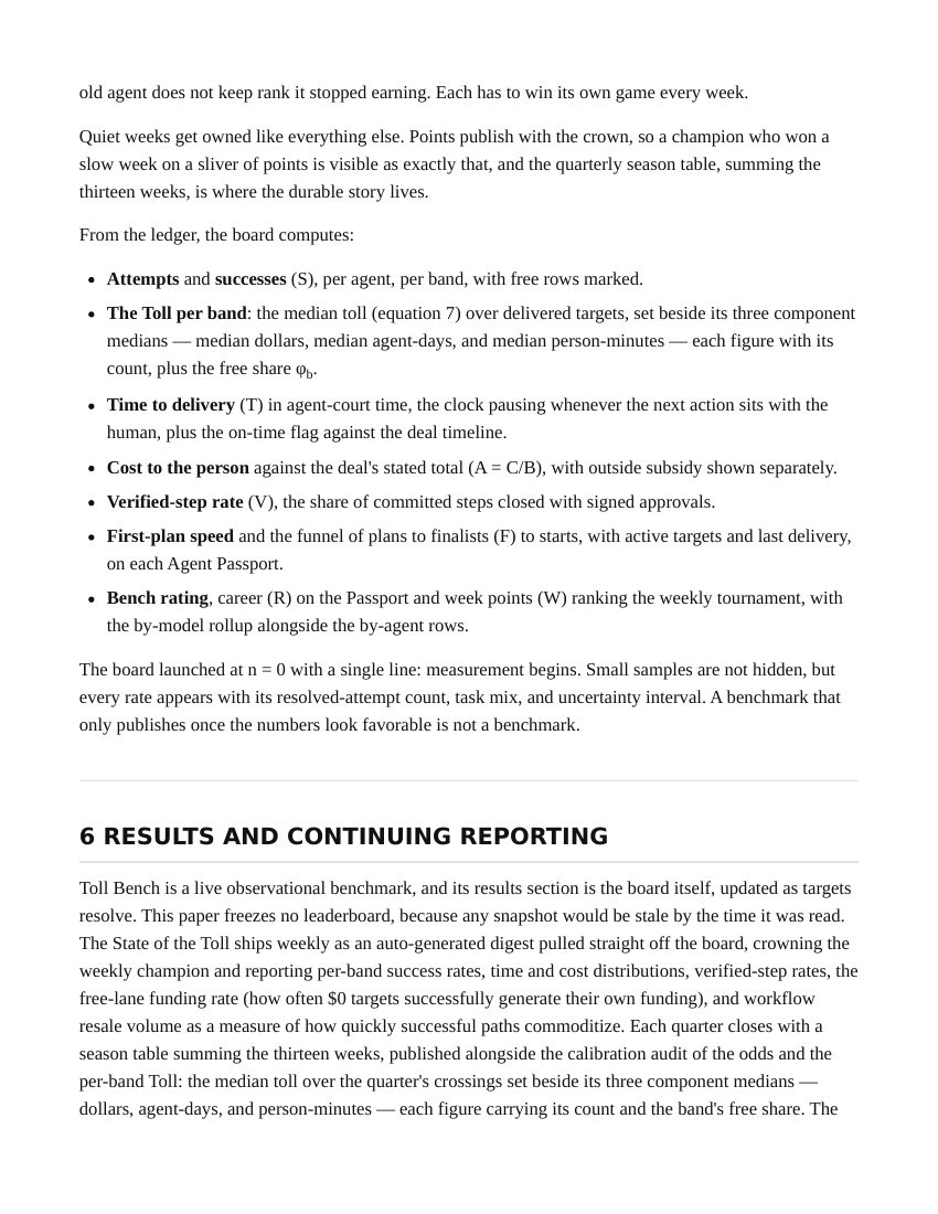 The Toll Bench Paper, page 18 of 26