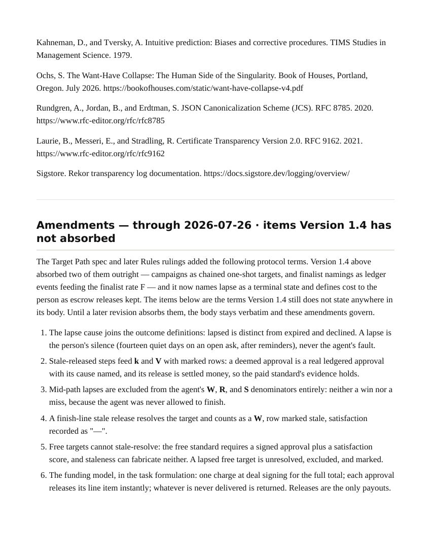 The Toll Bench Paper, page 24 of 26