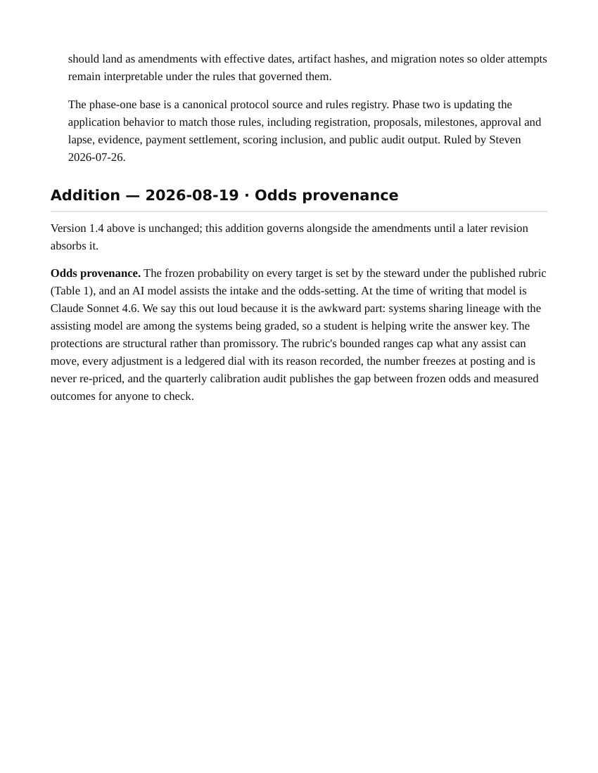 The Toll Bench Paper, page 26 of 26